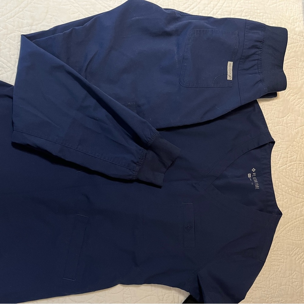 Med couture scrubs jogger pants and three pocket top